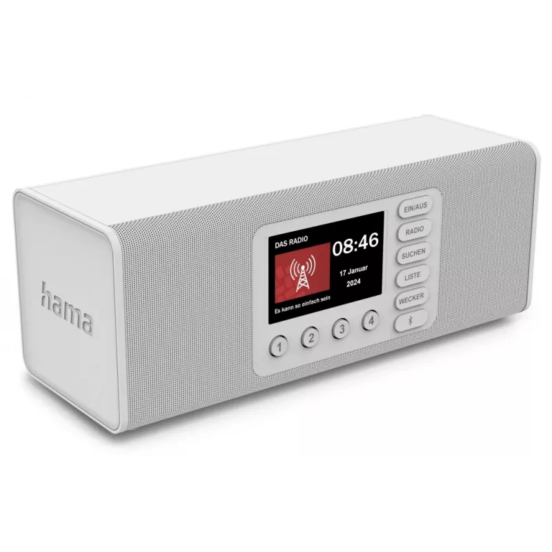 Asmeninis radijas Hama DR2002 DAB DAB+ FM 10W TFT Ekranas
