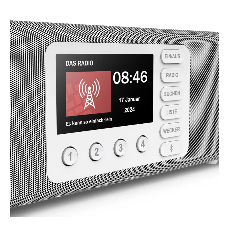 Asmeninis radijas Hama DR2002 DAB DAB+ FM 10W TFT Ekranas