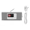 Asmeninis radijas Hama DR2002 DAB DAB+ FM 10W TFT Ekranas