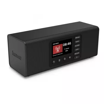 Asmeninis radijo imtuvas Hama DR2002 skaitmeninis imtuvas DAB DAB+ FM 10 W
