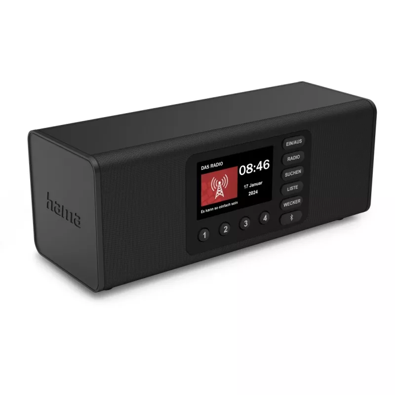 Asmeninis radijo imtuvas Hama DR2002 skaitmeninis imtuvas DAB DAB+ FM 10 W
