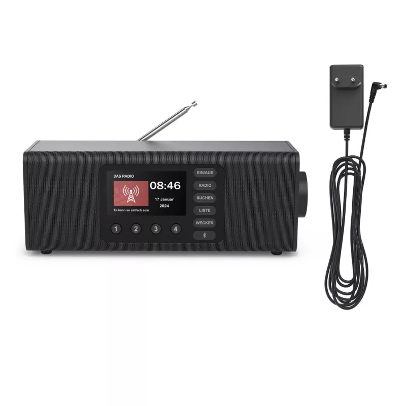 Asmeninis radijo imtuvas Hama DR2002 skaitmeninis imtuvas DAB DAB+ FM 10 W