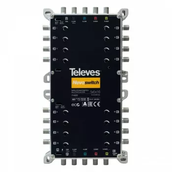 Palydovinis multiswitch Televes 714505 5 įėjimai 16 išėjimų