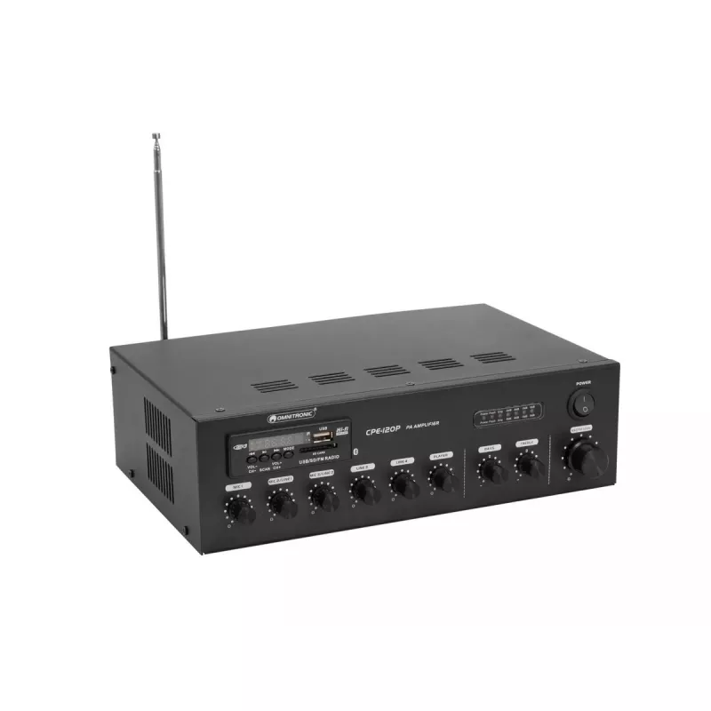 Garso stiprintuvas „Omnitronic 80709607 Performance/stage“ juodas