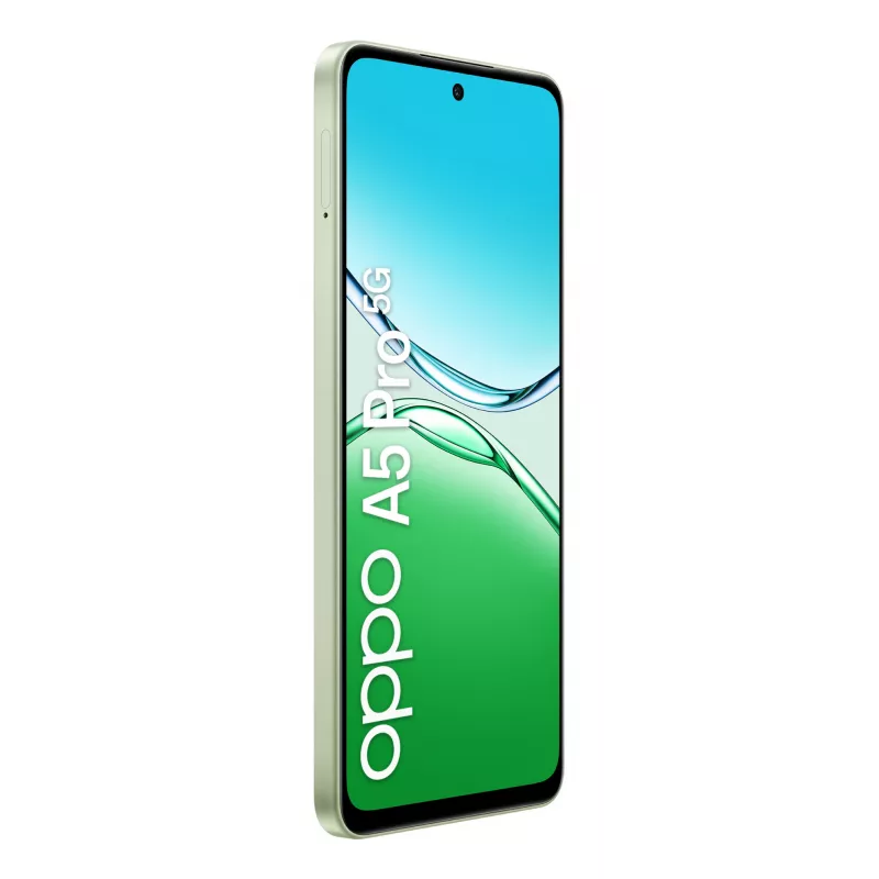 OPPO A5 Pro 5G 16,9 cm (6,67 col.) Dual SIM Android 15 USB Type-C 8 GB 256 GB 5800 mAh Žalia, alyvuogių