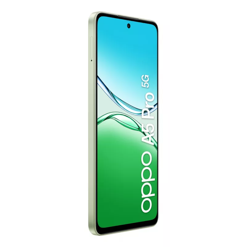 OPPO A5 Pro 5G 16,9 cm (6,67 col.) Dual SIM Android 15 USB Type-C 8 GB 256 GB 5800 mAh Žalia, alyvuogių