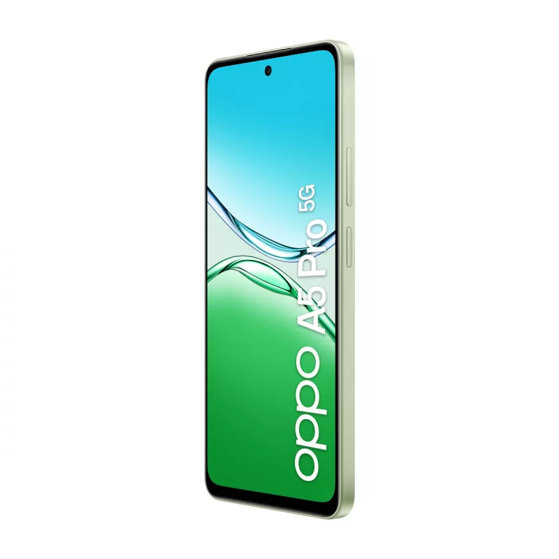 OPPO A5 Pro 5G 16,9 cm (6,67 col.) Dual SIM Android 15 USB Type-C 8 GB 256 GB 5800 mAh Žalia, alyvuogių