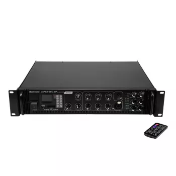 Garso stiprintuvas Omnitronic 80709792 Performance/stage Juoda