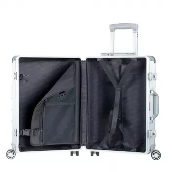 Trolley Alumaxx ORBIT Hard shell Sidabrinė Aluminium