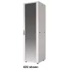Intellinet 19 col. tinklo spinta – atskirai stovinti (Basic), 42U, 600x800mm (plotis x gylis), pilka, plokščia pakuotė, maks. 600 kg, vienataškis durelių užraktas, po vieną užraktą šoninėms panelėms, naudojamas gylis 123–573 mm, stovas, IP20 apsauga, plieninė