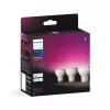 Philips Hue White and colour ambience GU10 – išmanusis prožektorius – (3 vnt. pakuotė)