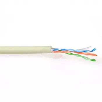 komutacinis kabelis ACT CAT5E F/UTP LSZH Stranded Ivory 305m