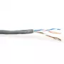 Kabelis ACT CAT5E U/UTP PVC vientisas pilkas 500 m