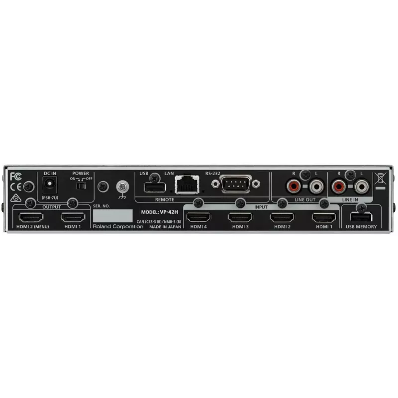 Vaizdo procesorius Roland VP-42H