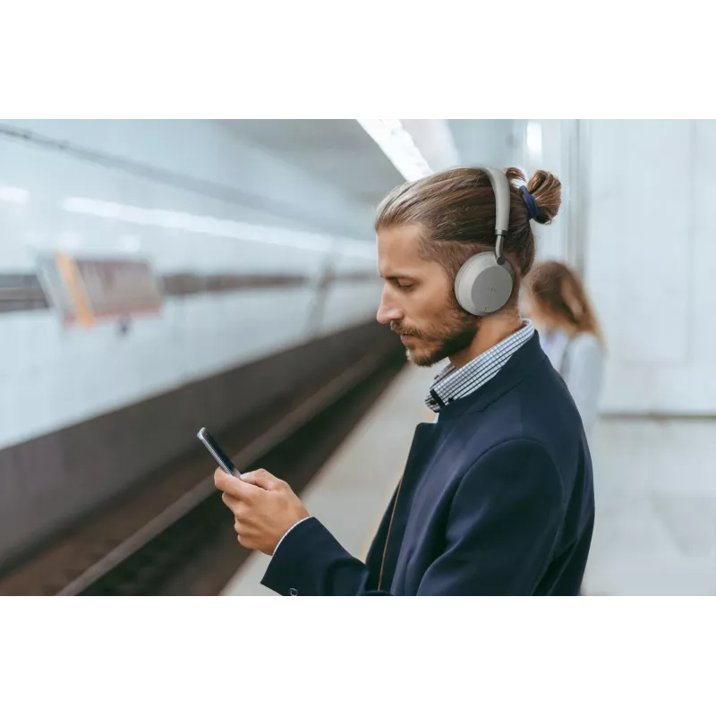 Yealink BH72 Lite Teams ausinės belaidės ant galvos dėvimos Biuro / skambučių centro USB Type-A Bluetooth šviesiai pilkos