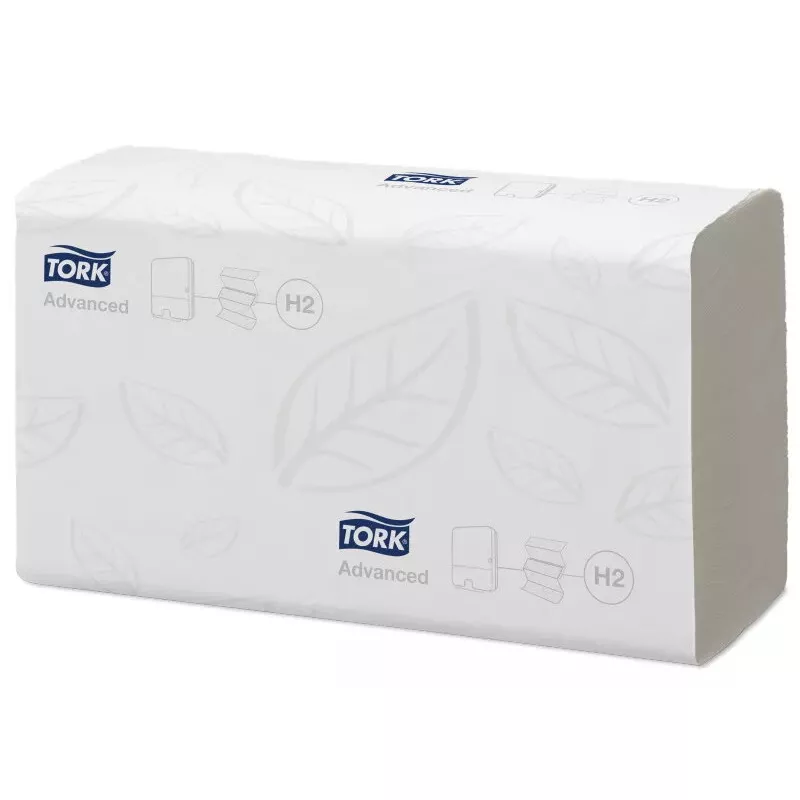 Popieriniai rankšluosčiai Tork 471132 190 lapų balti didelio sugeriamumo