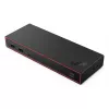 Prijungimo stotelė Lenovo ThinkPad USB4 Smart Dock 5500 — laidinė USB4, 65W PD, Gigabit Ethernet, 4K@30Hz, 100W PSU, Eclipse Juoda