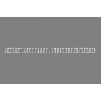 GBC Wire spines 3:1 NO4 6mm A4, balta, 3 lapai, metalas, A4, 6 mm, 297 mm