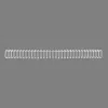 GBC vieliniai segtuvai 3:1 NO6 9.5mm A4, balta, 3 lapai, metalas, A4, 9.5 mm, 297 mm