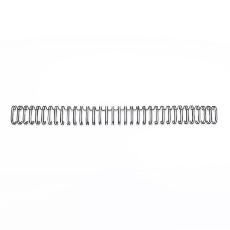 GBC vieliniai segtuvai 3:1 NO7 11 mm A4, juodi, 3 lapai, metaliniai, A4, 1,1 cm, 318 mm