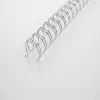 GBC Vielinės spiralės 3:1 NO8 12,5 mm A4, juoda, 3 lapai, metalas, A4, 1,25 cm, 280 mm