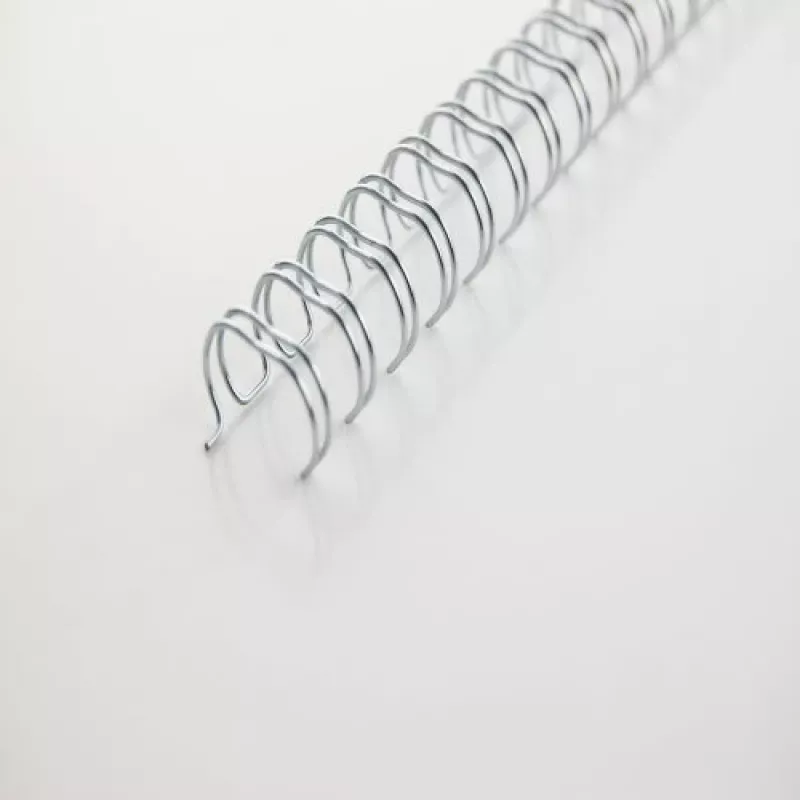GBC Vielinės spiralės 3:1 NO8 12,5 mm A4, juoda, 3 lapai, metalas, A4, 1,25 cm, 280 mm