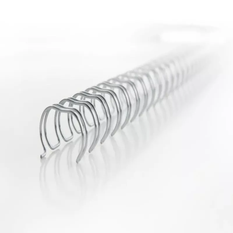 GBC Vielinės spiralės 3:1 NO8 12,5 mm A4, juoda, 3 lapai, metalas, A4, 1,25 cm, 280 mm