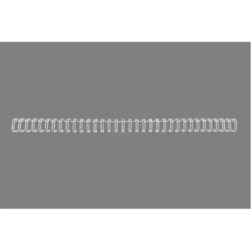 GBC Wire spines 3:1 NO9 14mm A4, balta, 3 lapai, metalas, A4, 1.4 cm, 297 mm