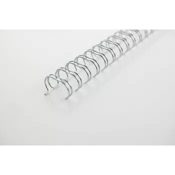 GBC WireBind įrišimo vielos 3:1 Nr. 3 5 mm sidabrinės (100), Sidabrinė, 250 lapų, Metalas, A4, 379 g, 320 mm