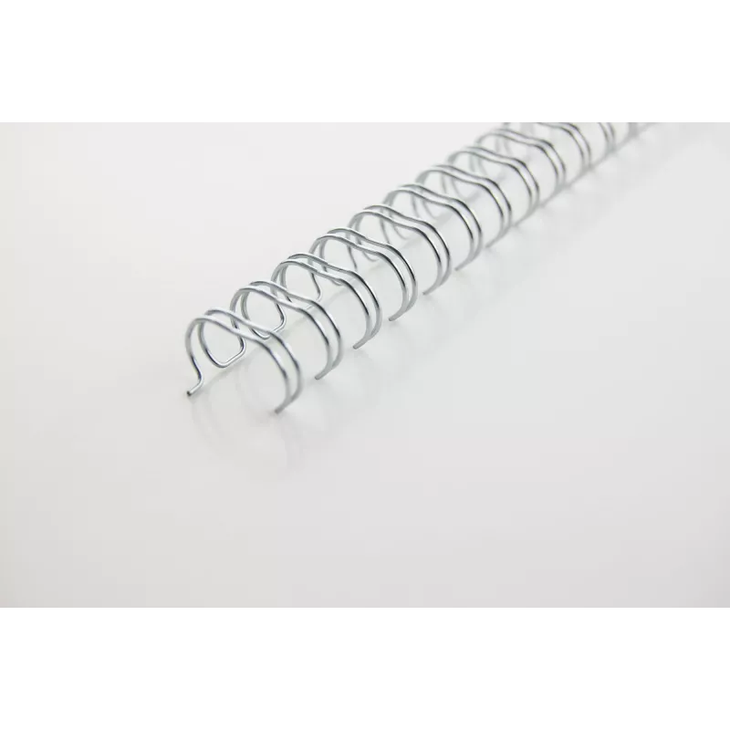GBC WireBind įrišimo vielos 3:1 Nr. 3 5 mm sidabrinės (100), Sidabrinė, 250 lapų, Metalas, A4, 379 g, 320 mm