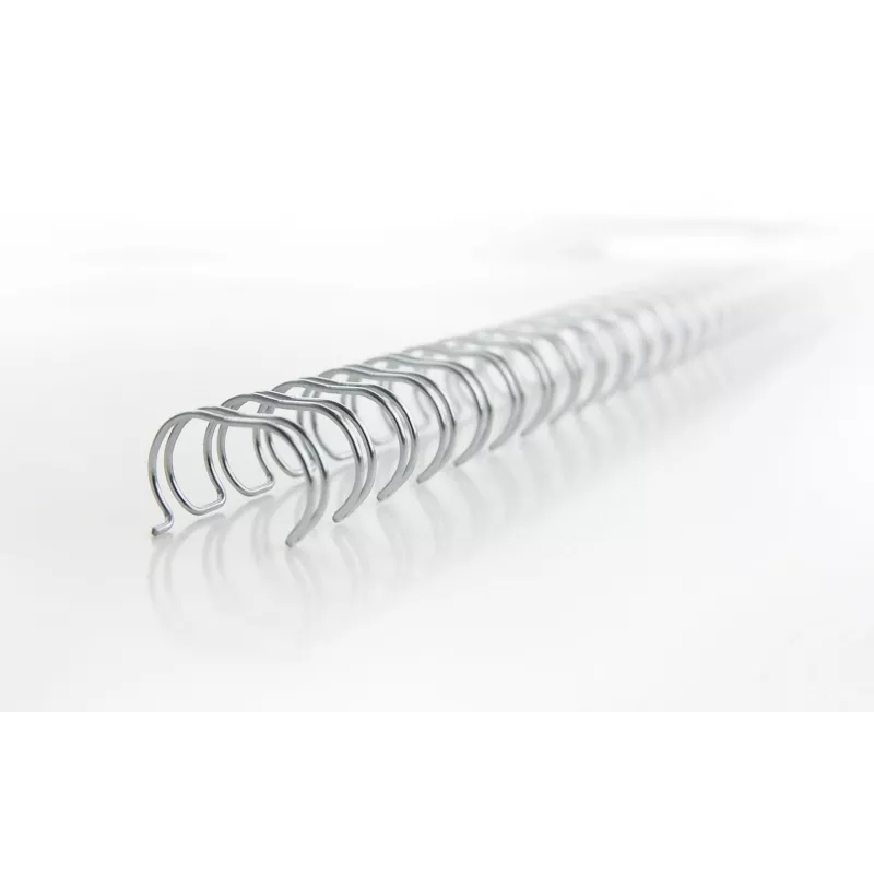 GBC WireBind įrišimo vielos 3:1 Nr. 3 5 mm sidabrinės (100), Sidabrinė, 250 lapų, Metalas, A4, 379 g, 320 mm
