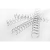 GBC WireBind įrišimo vielos 3:1 Nr. 3 5 mm sidabrinės (100), Sidabrinė, 250 lapų, Metalas, A4, 379 g, 320 mm