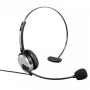 Hama Headband Headset Wired Office/Call center Juoda, Sidabrinė