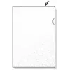 Rexel embossed A4 L aplankas, skaidrus (100), A4, polipropilenas (PP), skaidrus, 100 vnt., 221 mm, 311 mm