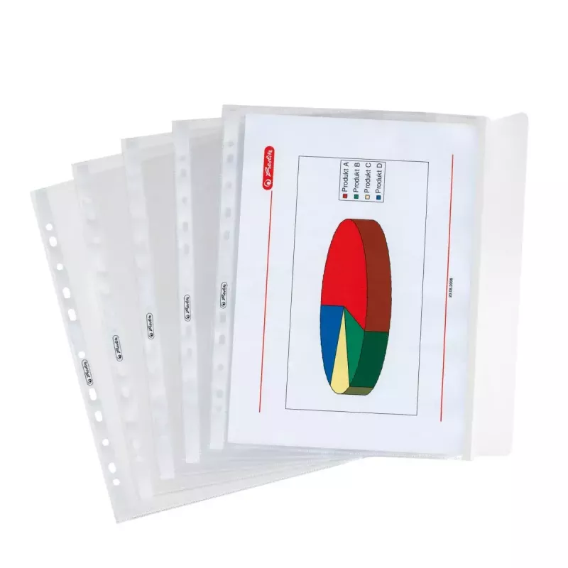 Herlitz 5896204 polipropileninis (PP) permatomas A4 aplankas