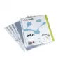 Rexel Premium A5 viršuje atidaromi įdėklai permatomi (100), Skaidrus, 175 mm, 225 mm, 25 mm