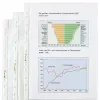 Rexel Pocket - Economy blizgus, Legal, Skaidrus, Polipropilenas (PP), Stačias, 0,05 mm, 240 mm