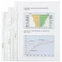 Rexel Pocket - Economy blizgus, Legal, Skaidrus, Polipropilenas (PP), Stačias, 0,05 mm, 240 mm