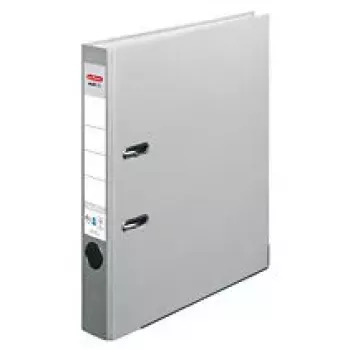 Segtuvas su žiedais Herlitz 10841708 A4 Pilka