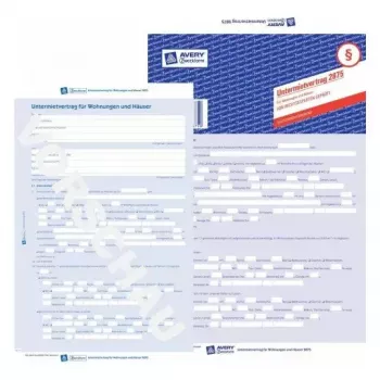 Registracijos popierius Avery 2875