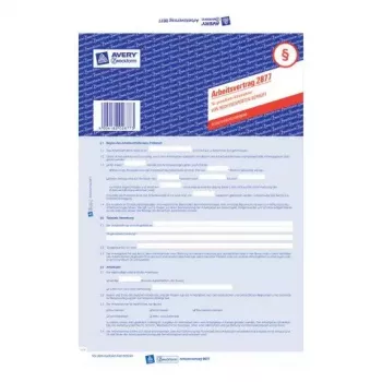Registracijos popierius Avery 2877
