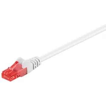 Tinklo kabelis Goobay 95661 25 m Cat6 U/UTP Baltas