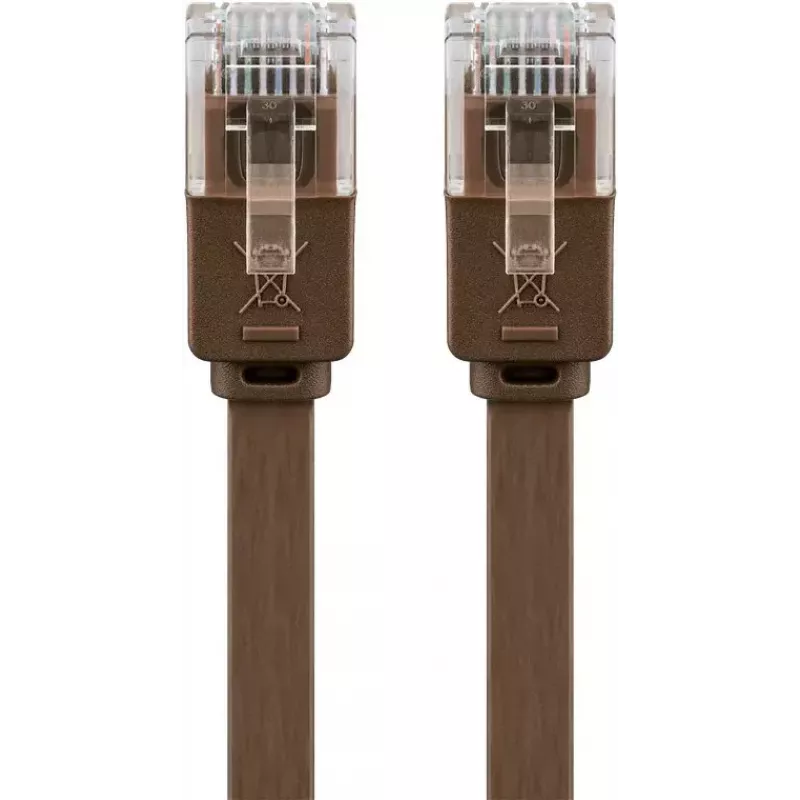 Tinklo kabelis Goobay 95896 3m Cat6 U/UTP Rudas