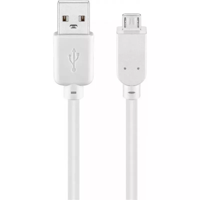 USB 2.0 Hi-Speed laidas Goobay 96195 5m baltas