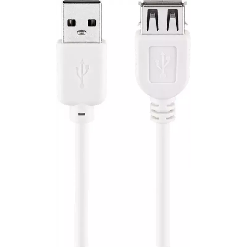 USB 2.0 ilginimo laidas Goobay 96197 0,6 m baltas