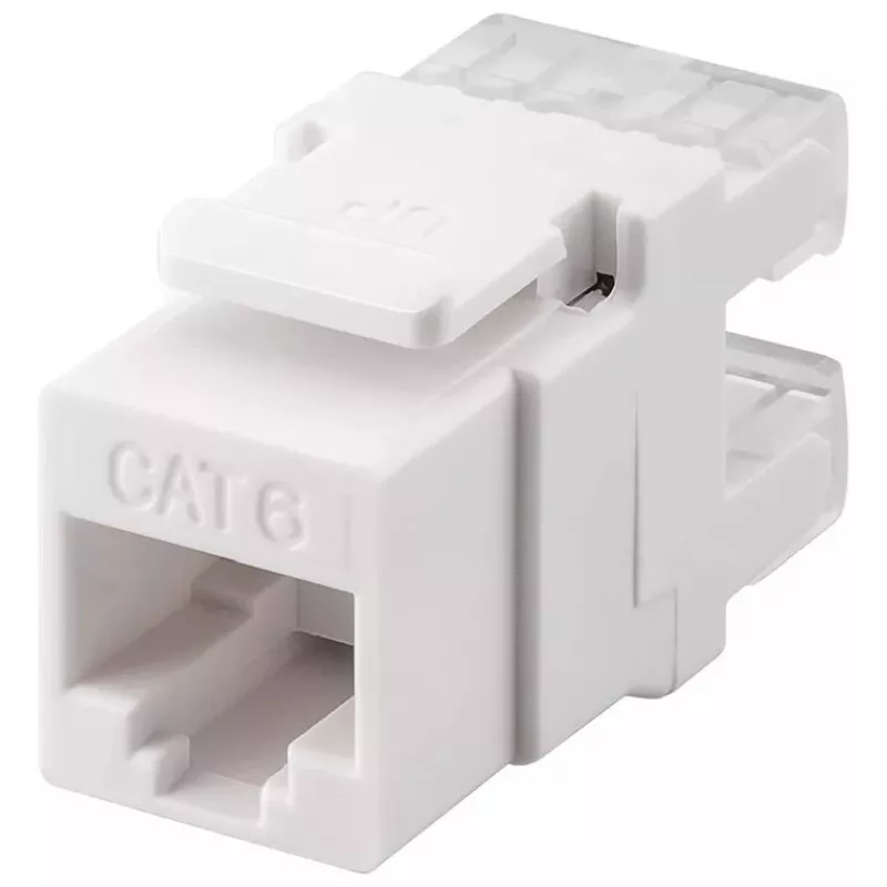 Keystone modulis RJ45 CAT 6 UTP 250 MHz Goobay 95740