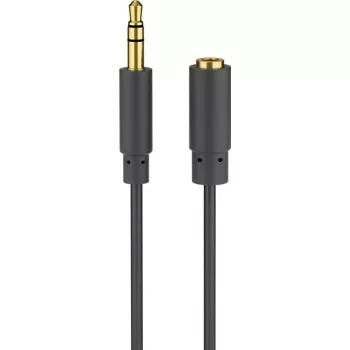 Audio AUX ilginamasis laidas Goobay 97120 3.5mm 3-pin Plonas 3m
