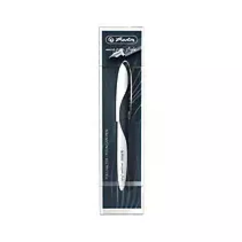 Plunksninis parkeris Herlitz 11357241 juodas baltas