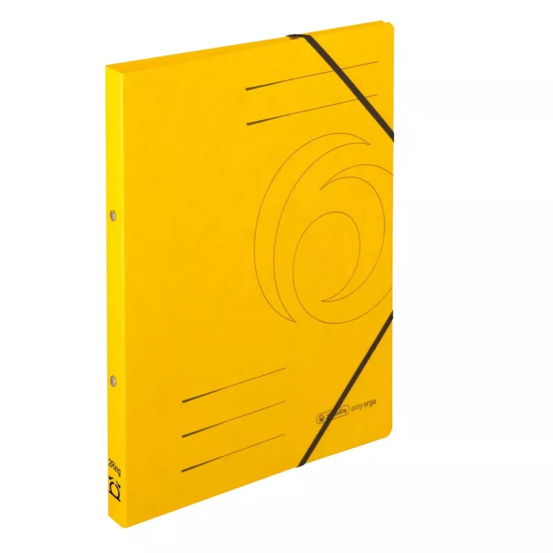 Herlitz 11255486 aplankas kartoninis geltonas A4