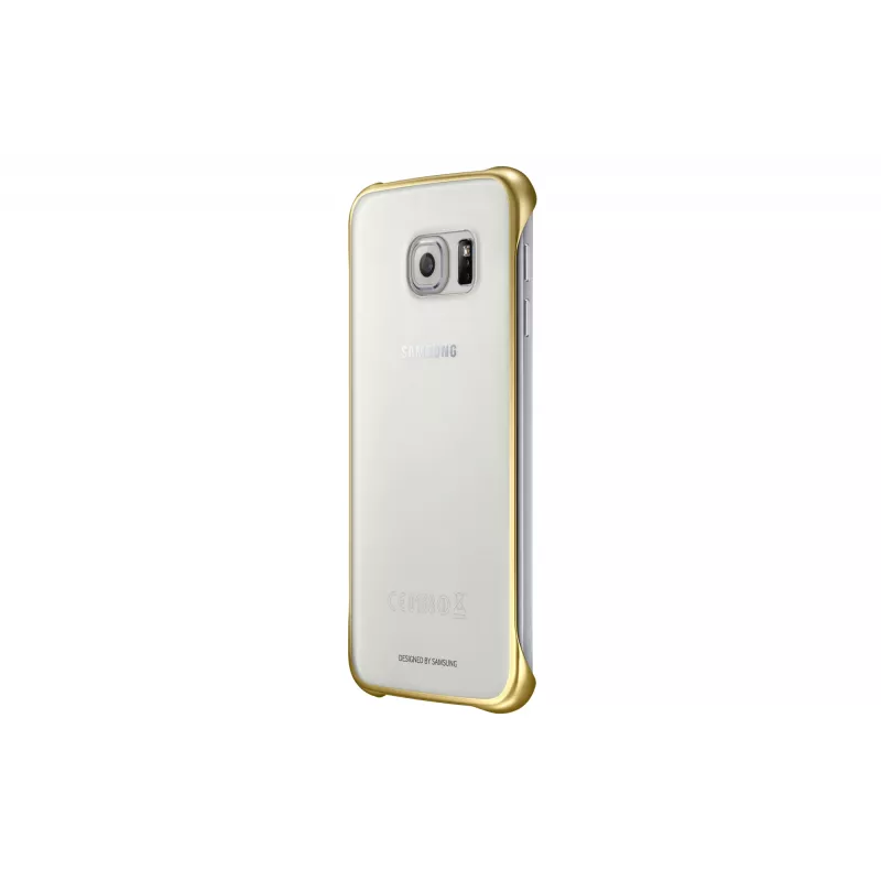 Samsung EF-QG920B mobiliojo telefono dėklas Dangtelis Auksinis, Skaidrus